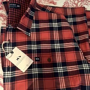 Fish Hippie Co men’s button up shirt